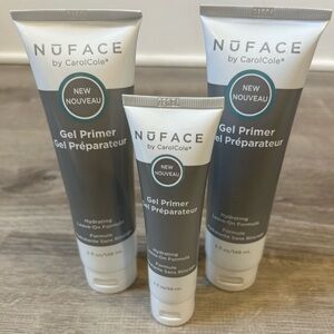 3 new, sealed unopened tubes of NuFace primer gel.
